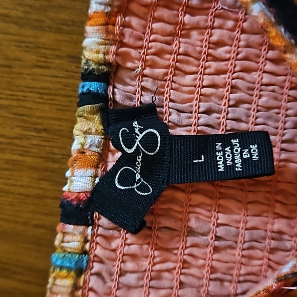 Jessica Simpson Tie Front Top - Picture 3 of 6